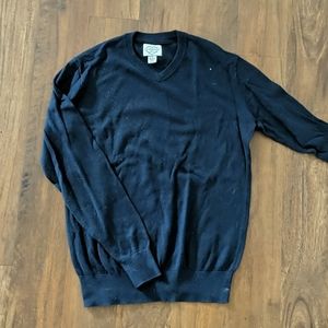 Navy sweater